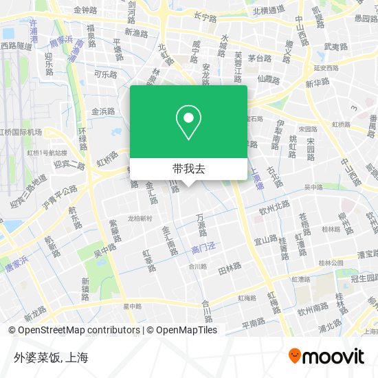 外婆菜饭地图