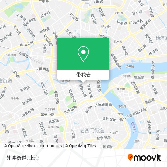 外滩街道地图