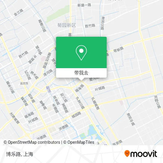 博乐路地图