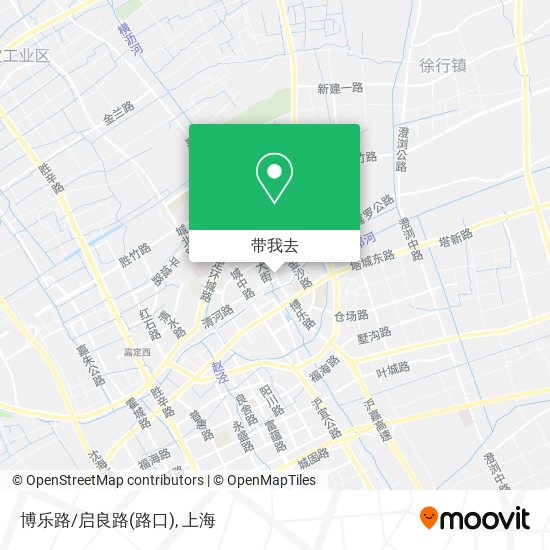 博乐路/启良路(路口)地图