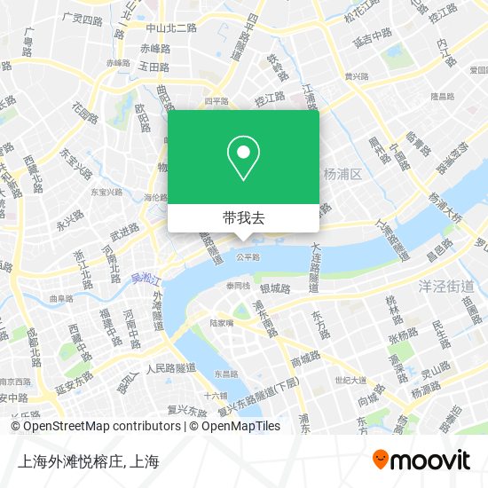 上海外滩悦榕庄地图