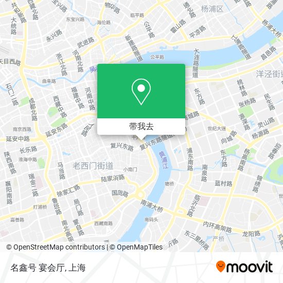 名鑫号 宴会厅地图