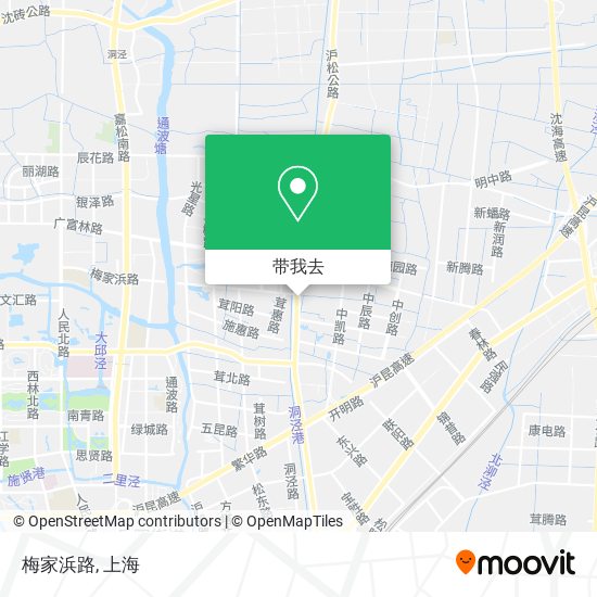 梅家浜路地图