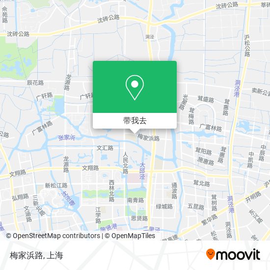 梅家浜路地图