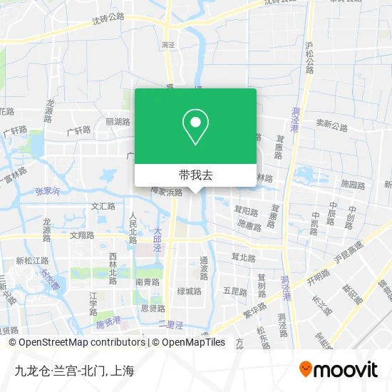 九龙仓·兰宫-北门地图