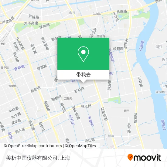 美析中国仪器有限公司地图