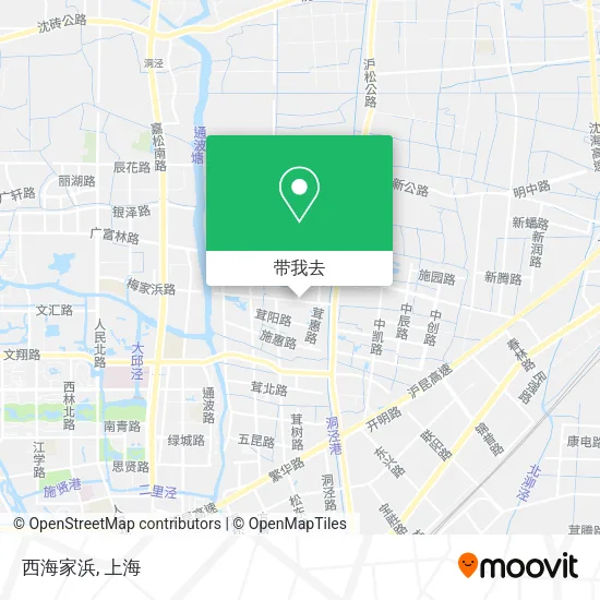西海家浜地图