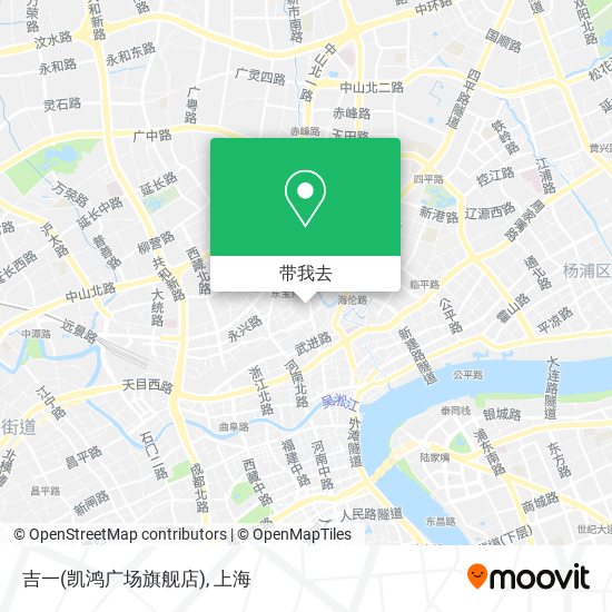 吉一(凯鸿广场旗舰店)地图