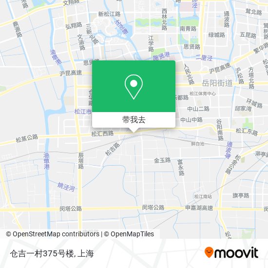 仓吉一村375号楼地图