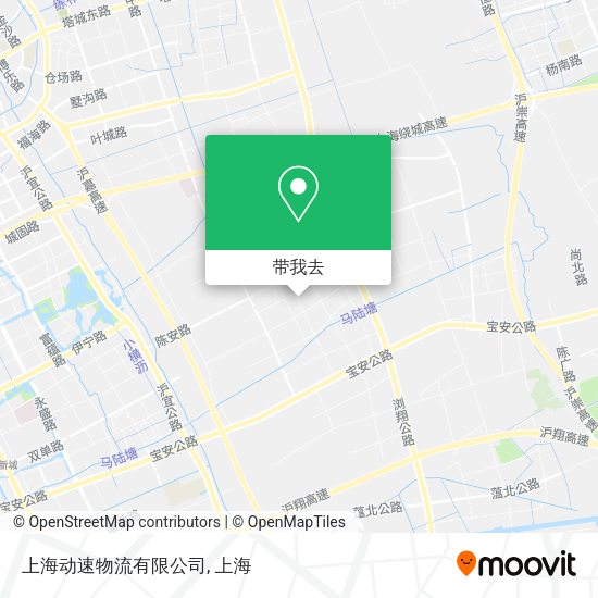 上海动速物流有限公司地图