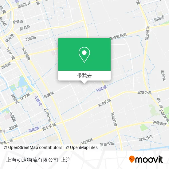 上海动速物流有限公司地图