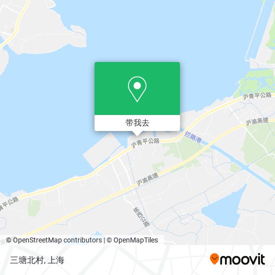 三塘北村地图