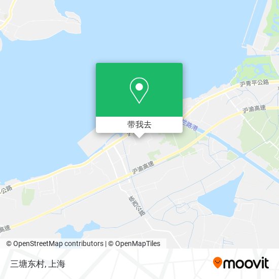 三塘东村地图