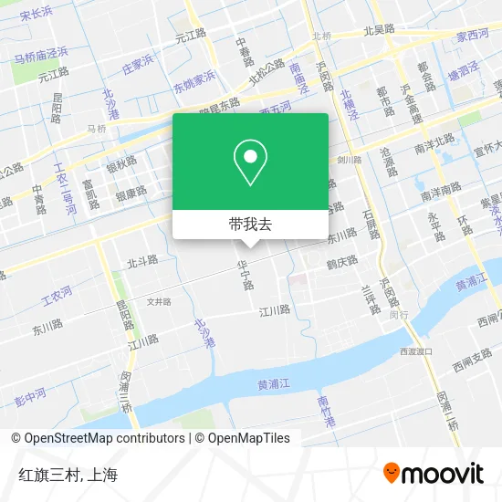 红旗三村地图