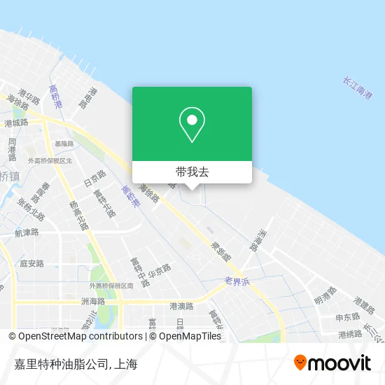 嘉里特种油脂公司地图