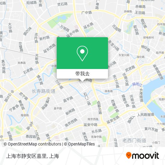上海市静安区嘉里地图