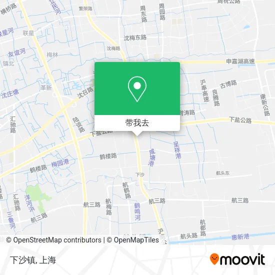 下沙镇地图