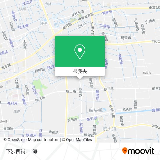 下沙西街地图