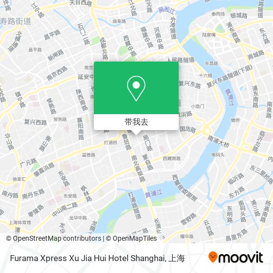 Furama Xpress Xu Jia Hui Hotel Shanghai地图