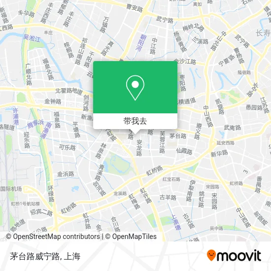 茅台路威宁路地图