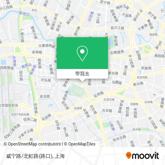 威宁路/北虹路(路口)地图
