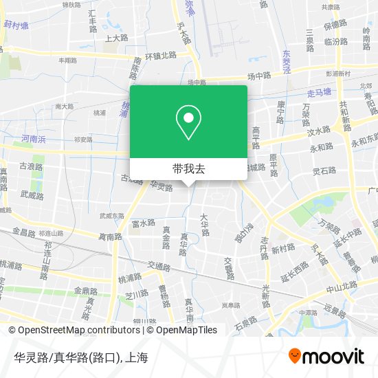 华灵路/真华路(路口)地图