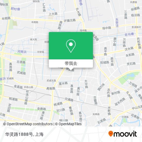 华灵路1888号地图