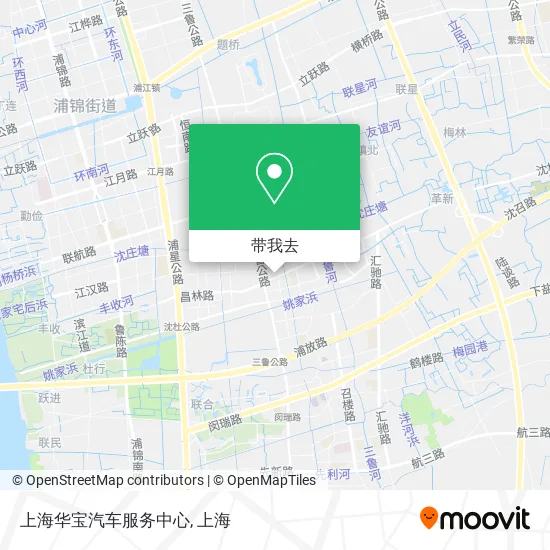 上海华宝汽车服务中心地图