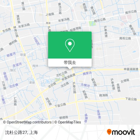 沈杜公路27地图