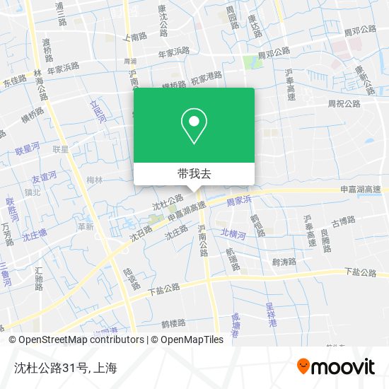 沈杜公路31号地图