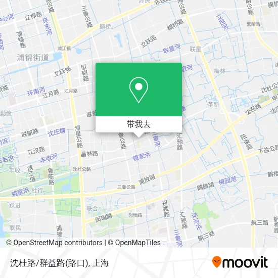 沈杜路/群益路(路口)地图