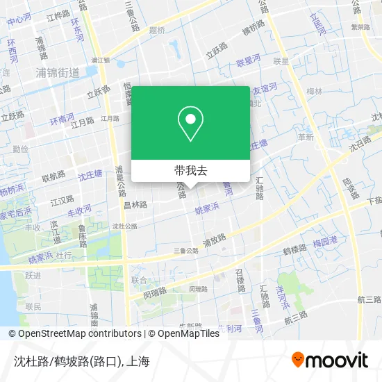 沈杜路/鹤坡路(路口)地图