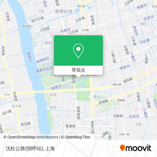 沈杜公路(招呼站)地图