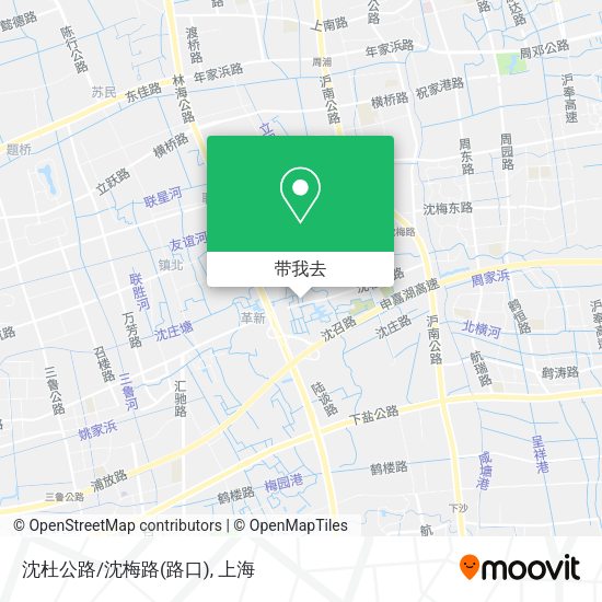 沈杜公路/沈梅路(路口)地图
