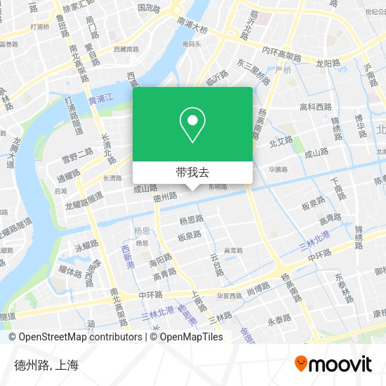 德州路地图