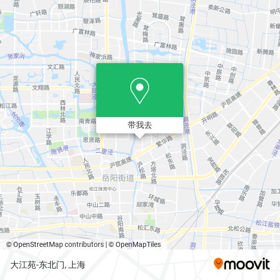 大江苑-东北门地图