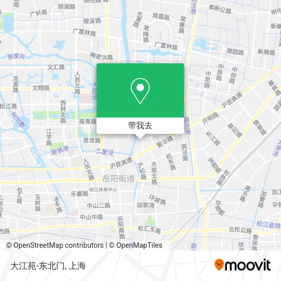 大江苑-东北门地图