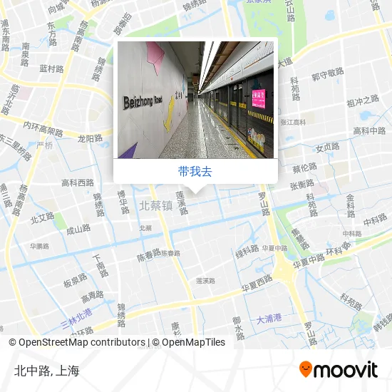 北中路地图