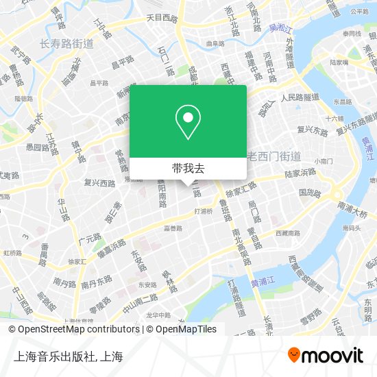 上海音乐出版社地图