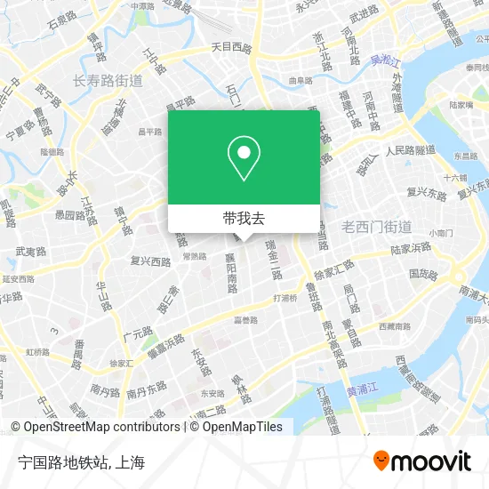 宁国路地铁站地图