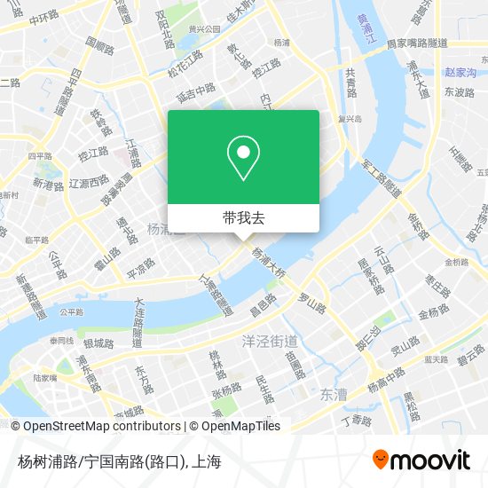 杨树浦路/宁国南路(路口)地图