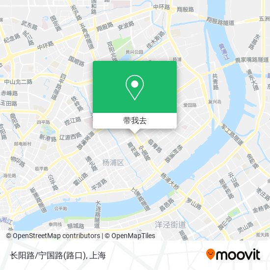 长阳路/宁国路(路口)地图