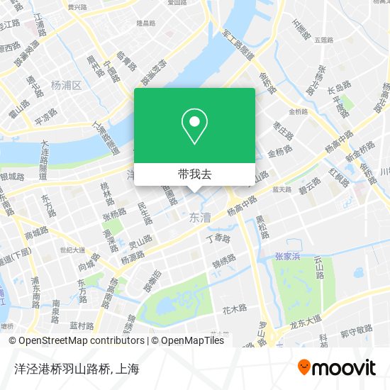 洋泾港桥羽山路桥地图