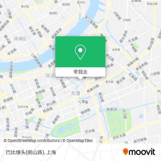 巴比馒头(崮山路)地图