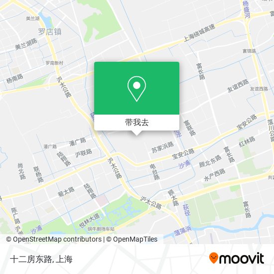 十二房东路地图