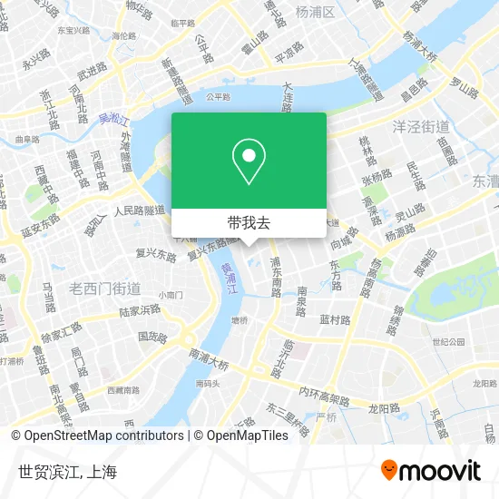 世贸滨江地图