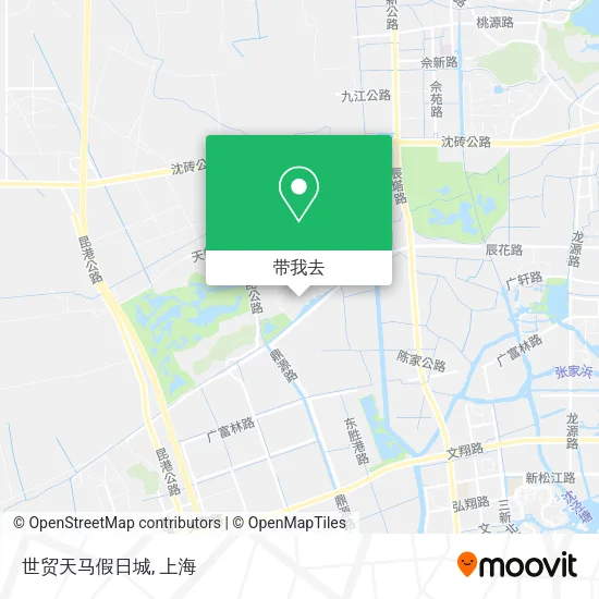 世贸天马假日城地图
