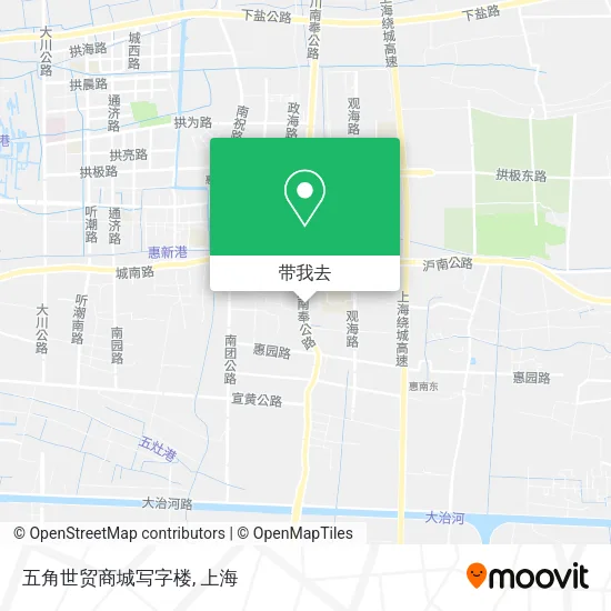 五角世贸商城写字楼地图