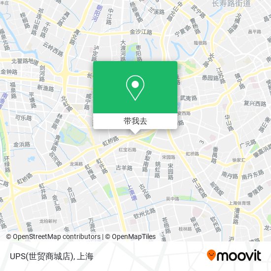 UPS(世贸商城店)地图
