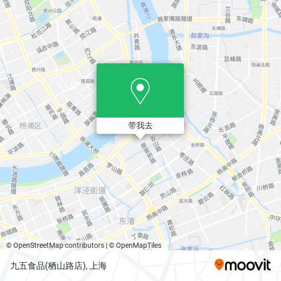 九五食品(栖山路店)地图